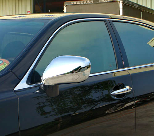 Chrome Side Door Mirror Covers For Lexus LS LS460 2006-2009