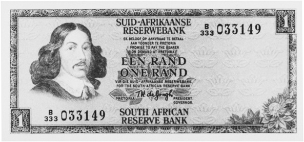 1966-1972 South Africa 1 Rand values and price guide