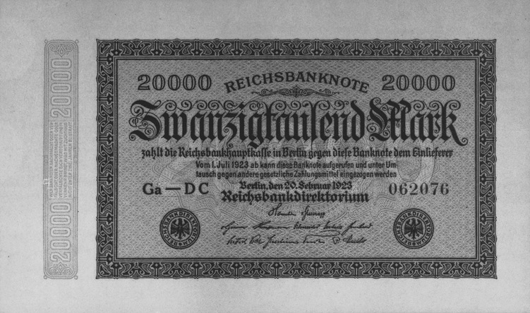 ドイツ 1923年 ノートゲルト 200000マルク 200 000 Mark (Reichsbanknote) - Germany (1871-1948) – Numista