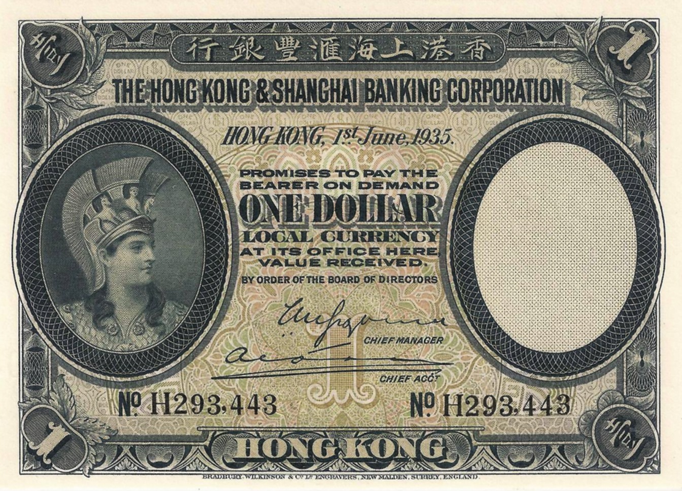 1926-1935 China - Hong Kong SAR 1 Dollar values and price guide