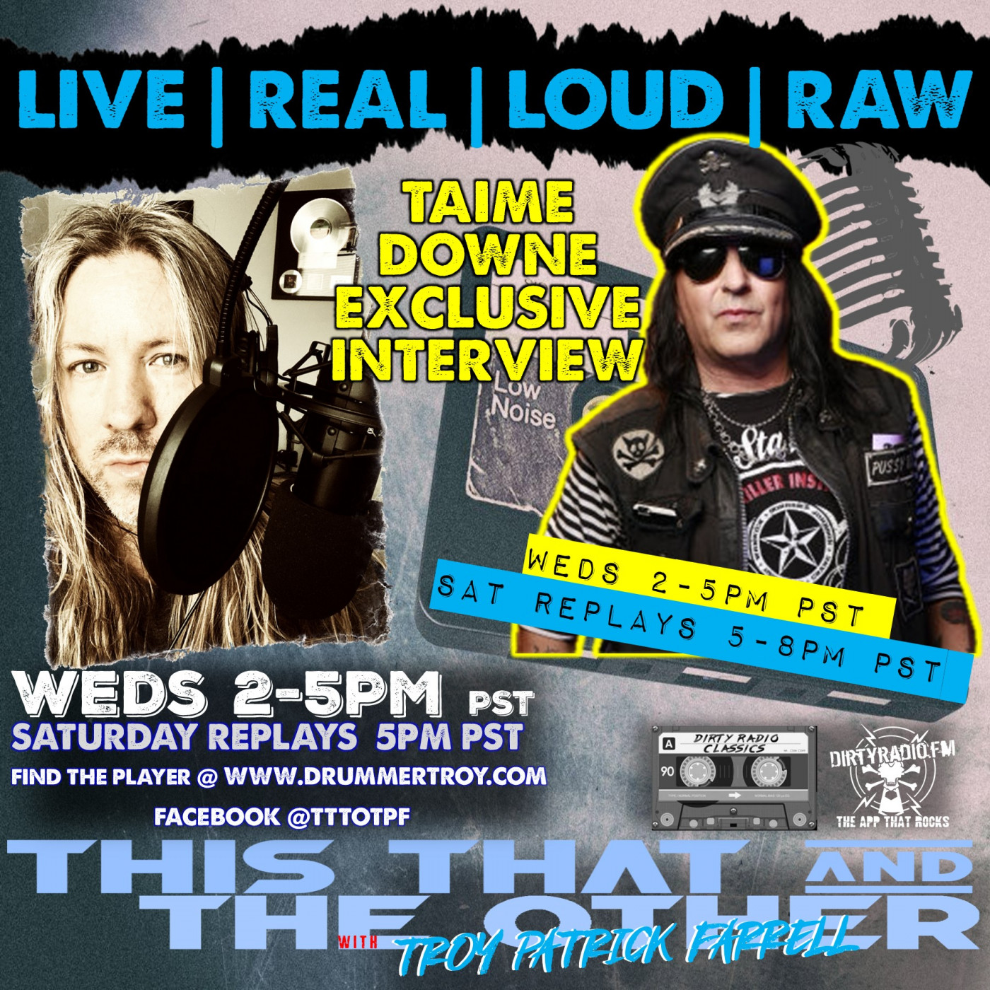 05212025 TTTO EXCLUSIVE INTERVIEW WITH TAIME DOWNE OF FASTER PUSSYCAT episode artwork