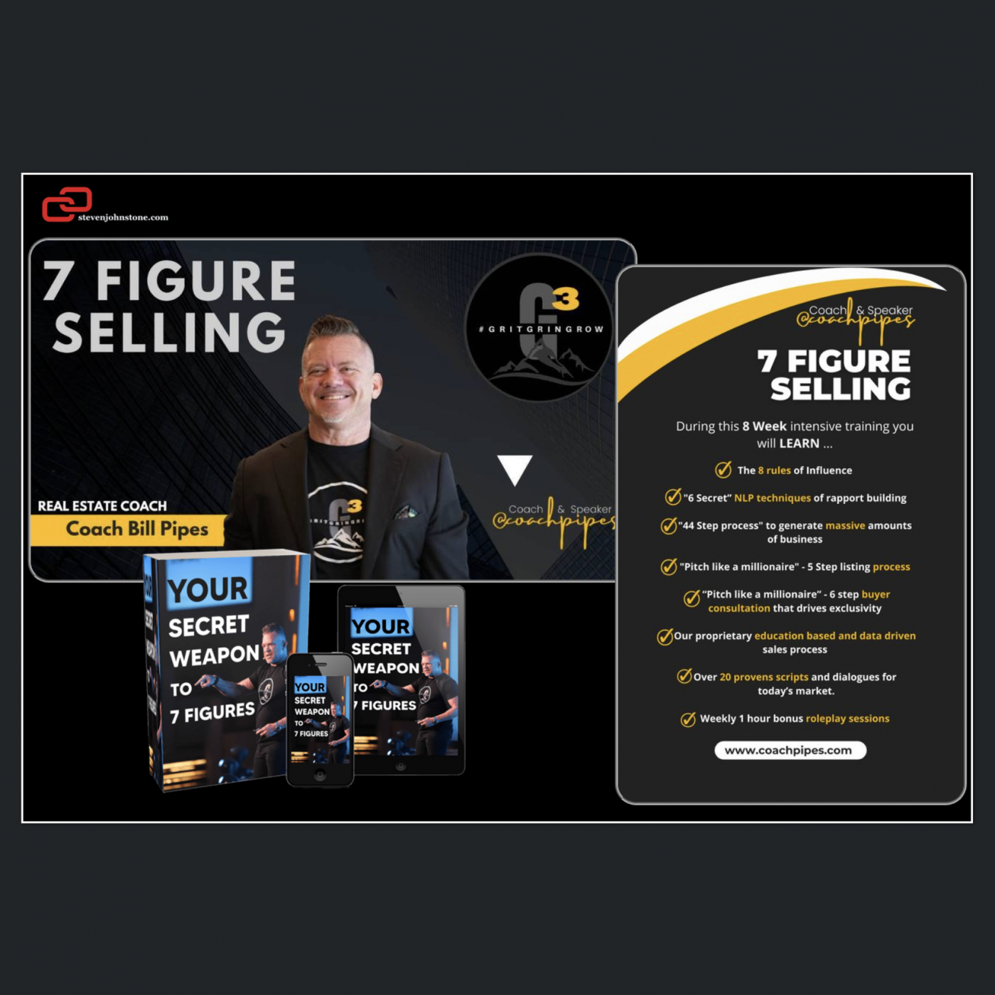 Bill Pipes' 7 Figure Selling Series Audios podcast artwork