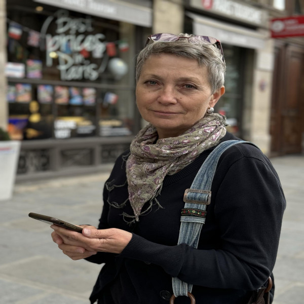 Podcast Then & Now #21 - Teresa Cherfas in conversation with Nadezhda Skochilenko episode artwork
