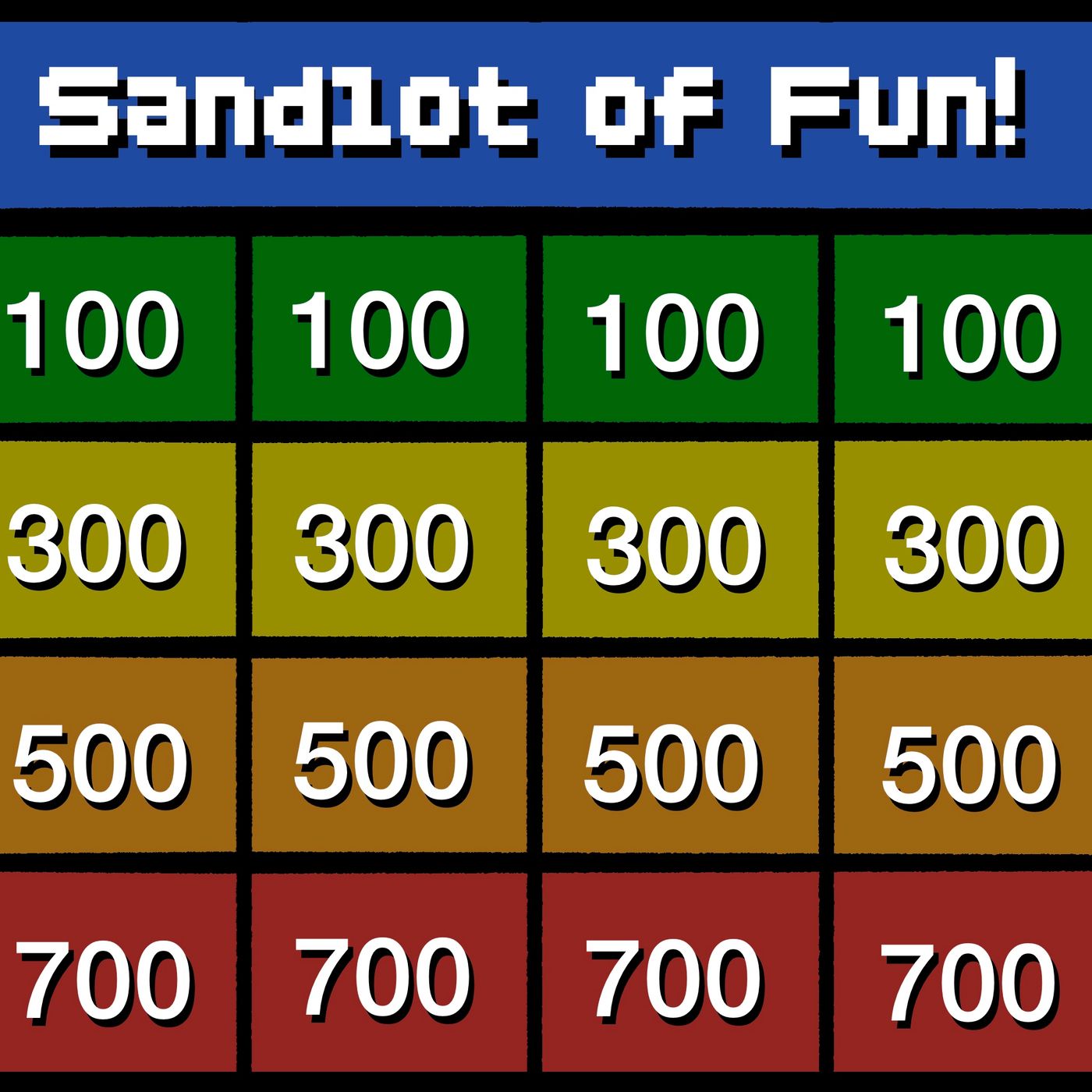 Sandlot of Fun! Quiz
