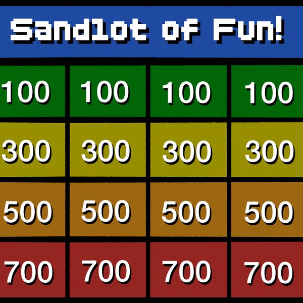 Sandlot of Fun! Quiz