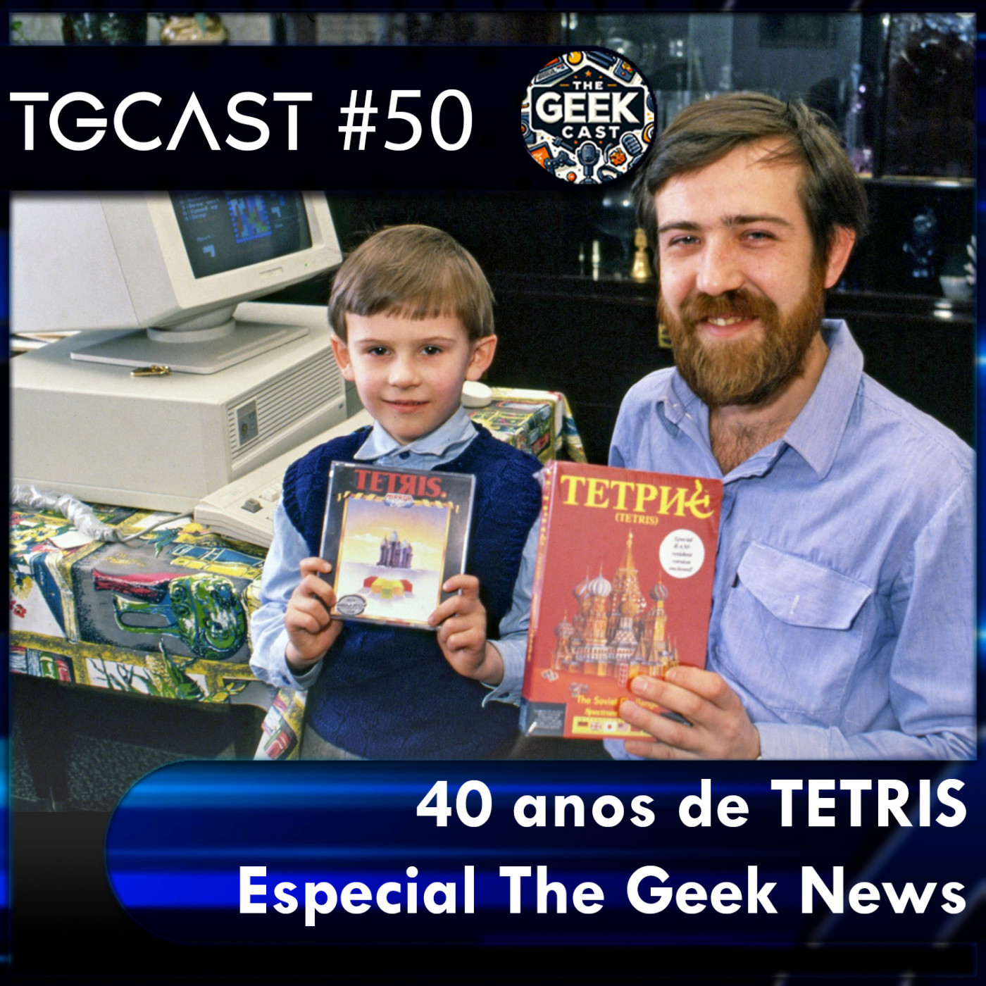 The Geek Cast #50 A história do Tetris #TGCast episode artwork