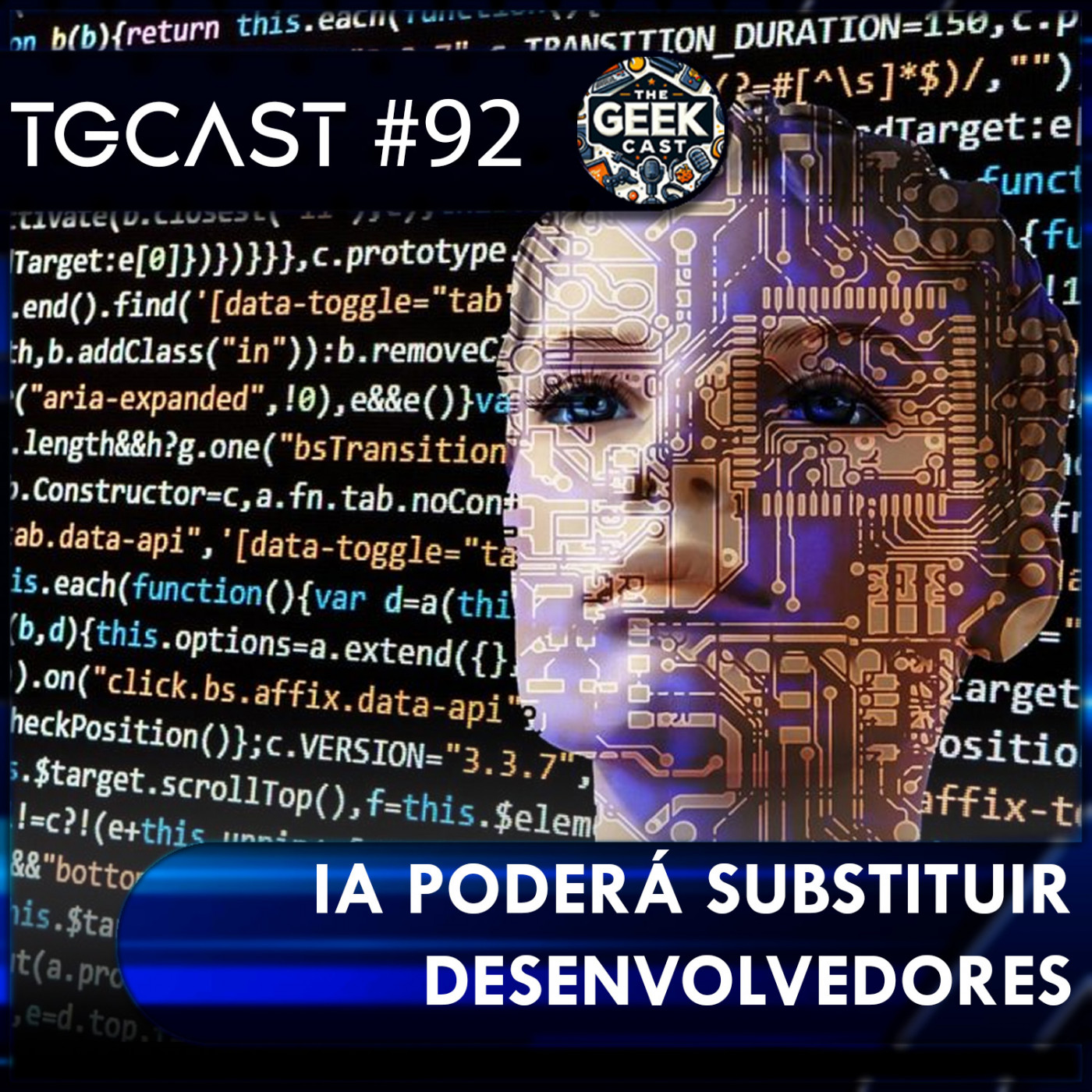 The Geek Cast #92 Para CEO da AWS, a Inteligência Artificial pode acabar com desenvolvedores #TGCast episode artwork
