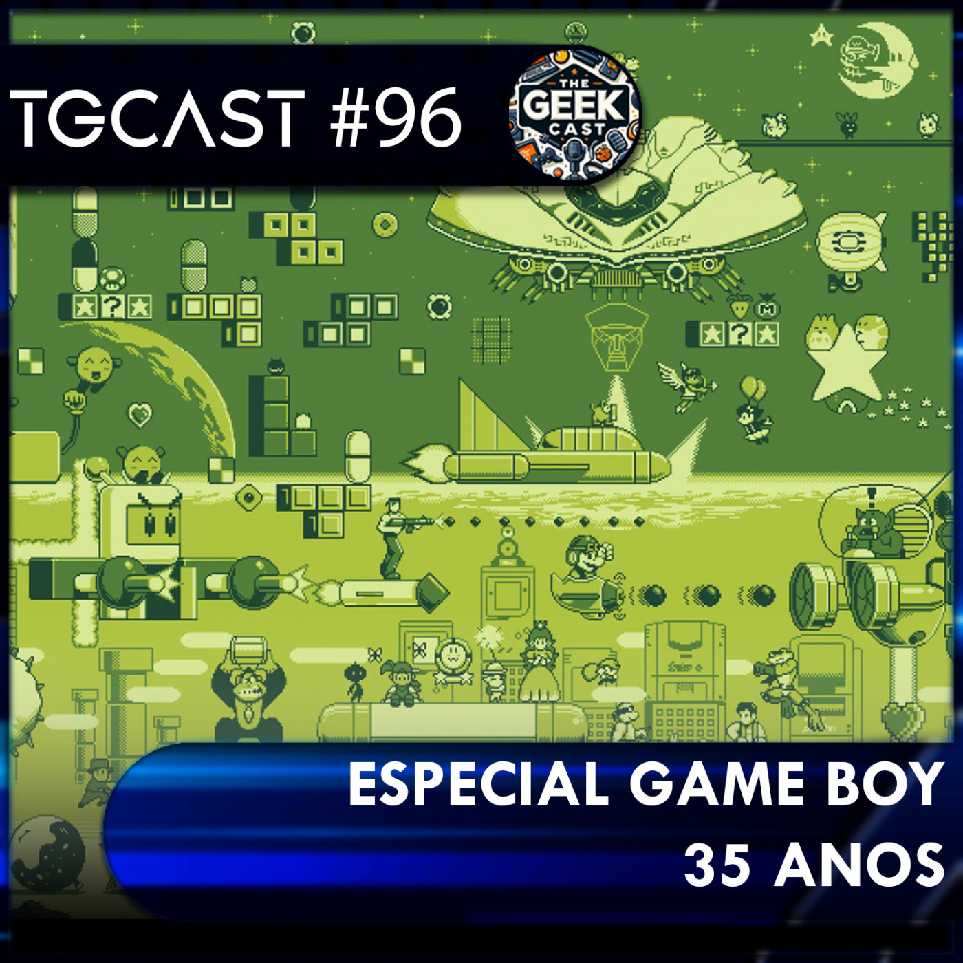 The Geek Cast #96 Especial 35 anos do Game Boy #TGCast episode artwork