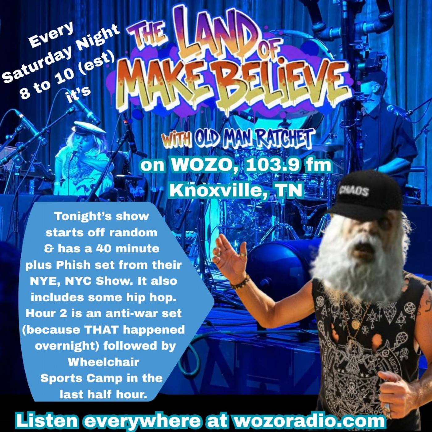 The Land of Make Believe with Old Man Ratchet Aired 1.3.26 Hour 1 episode artwork