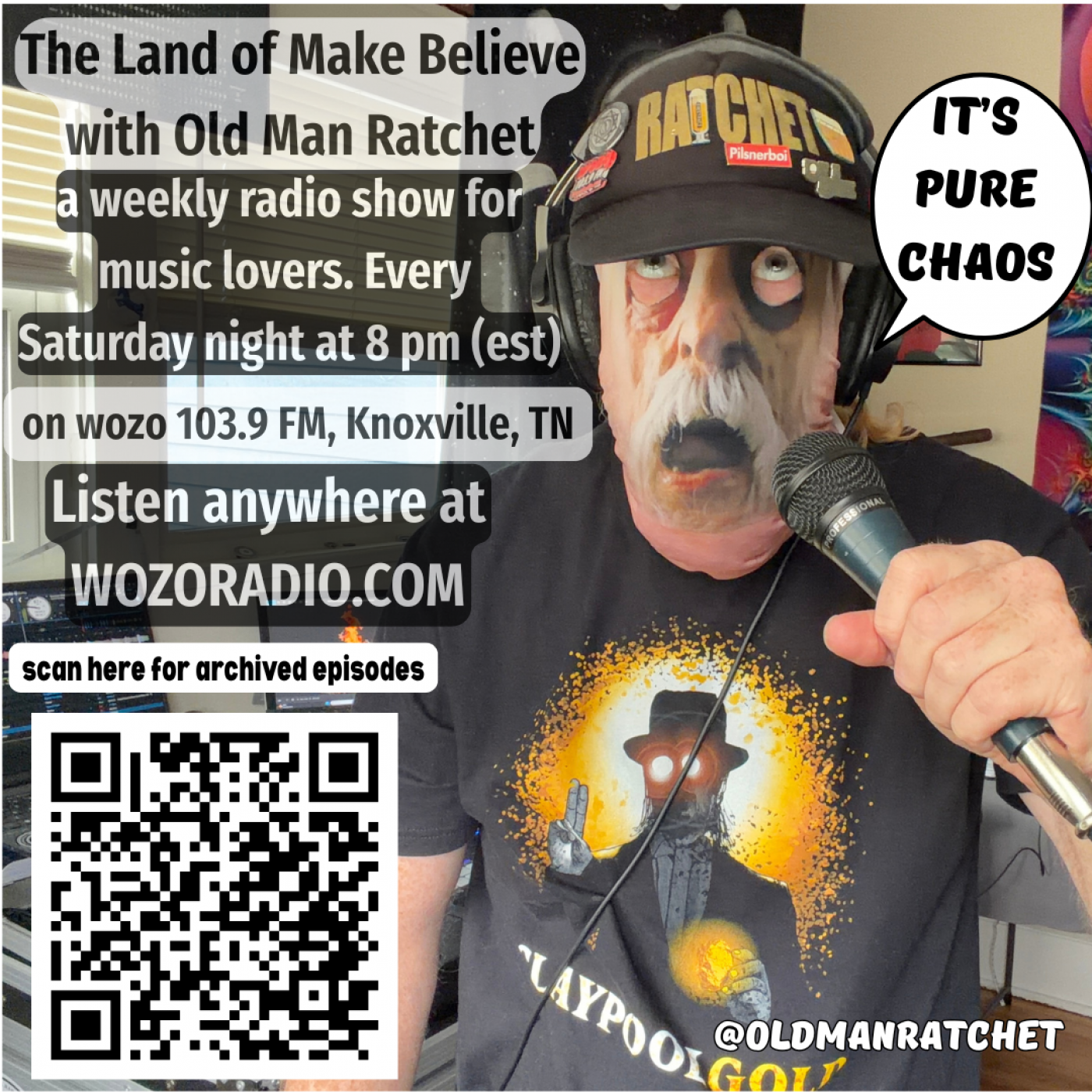 The Land of Make Believe with Old Man Ratchet Aired 6.27.26 Hour 1 episode artwork