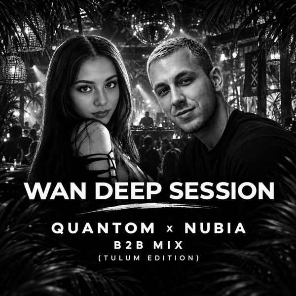 WAN DEEP SESSION #804 | QUANTOM x NUBIA – B2B LIVE MIX | Peak Time - Driving Techno (Tulum Edition) [Free Preview]