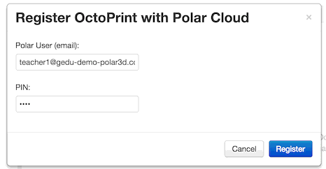 PolarCloud Plugin
