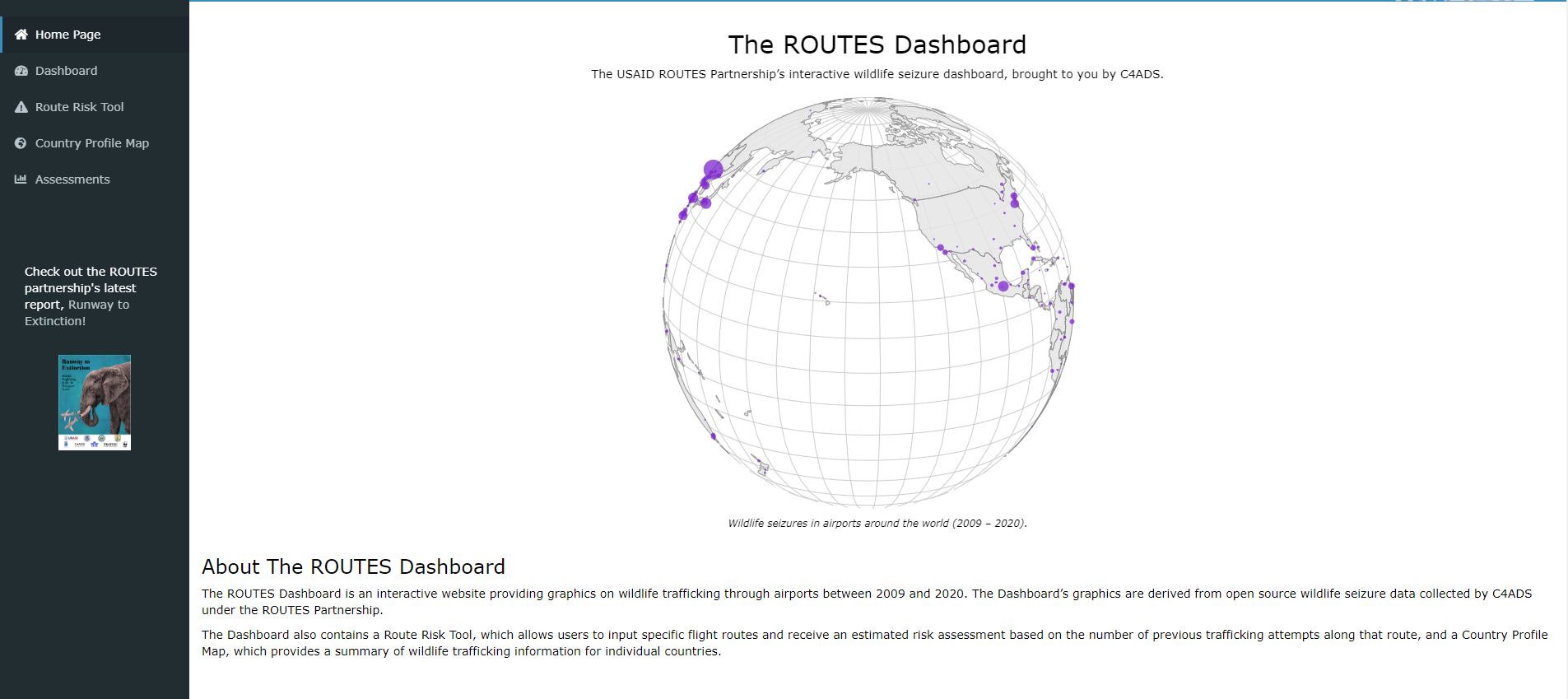 Routes Dashboard