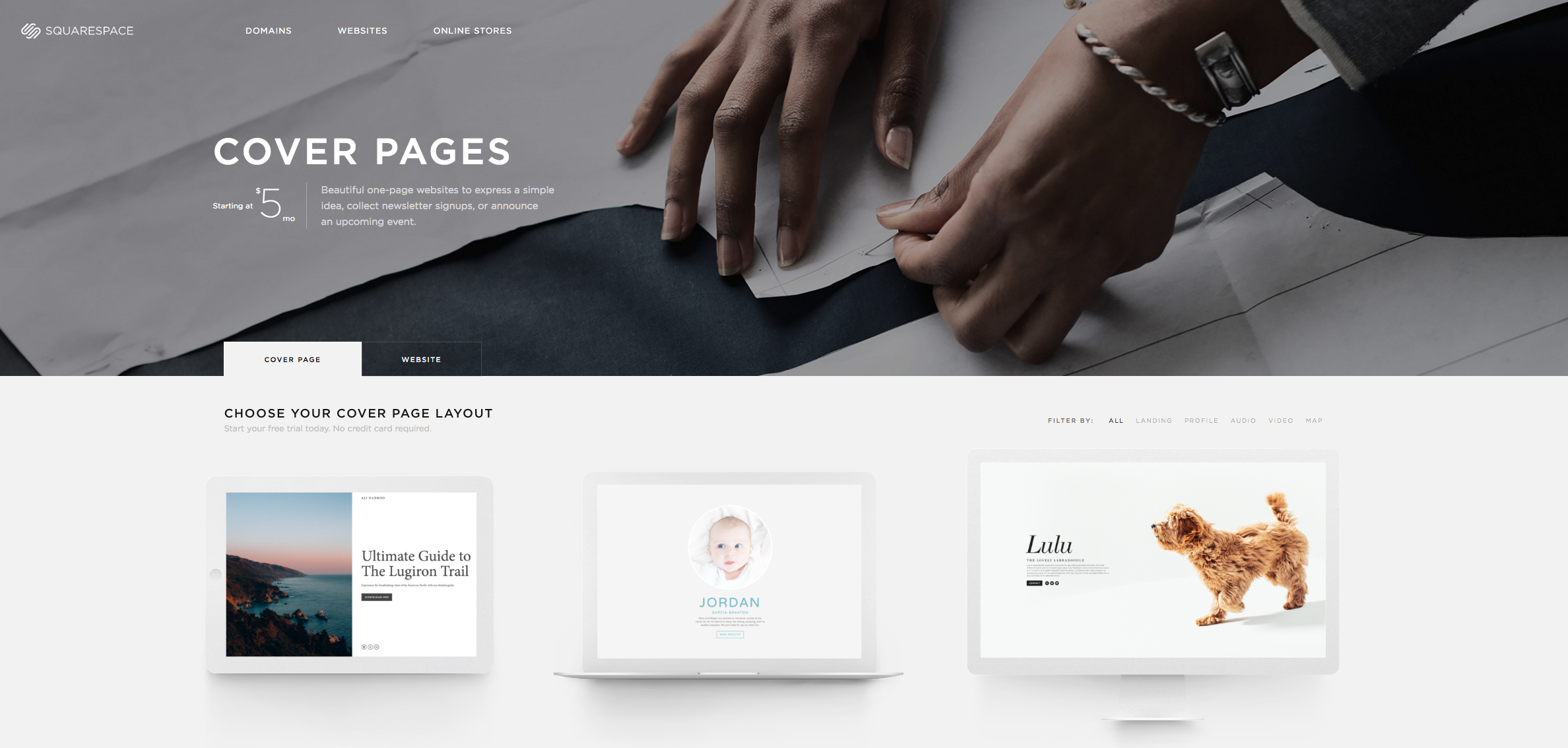 cover pages