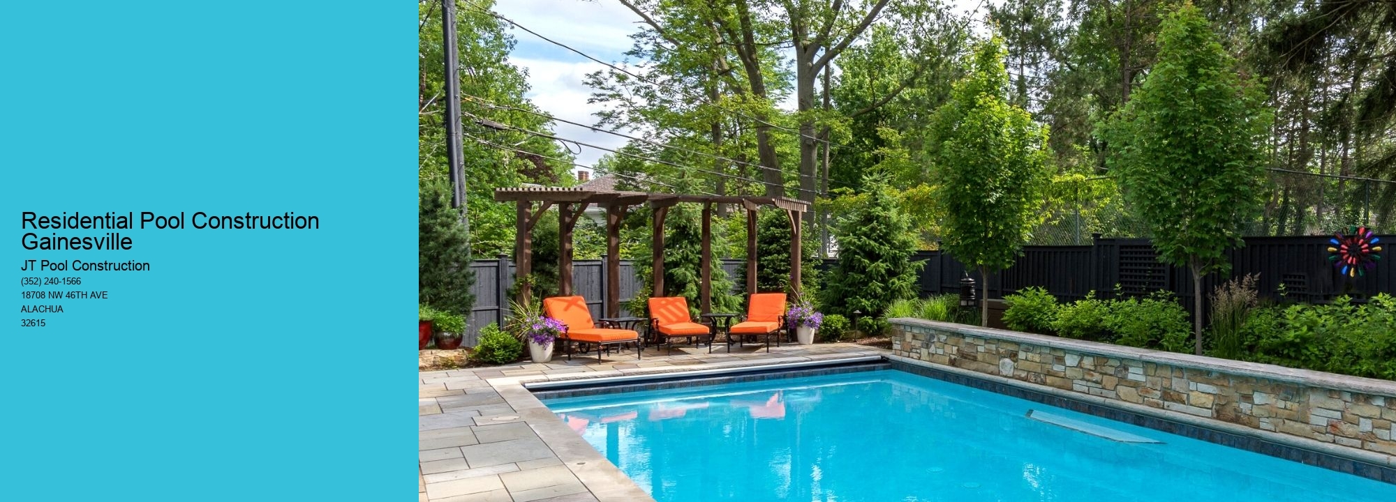 Residential Pool Construction Gainesville