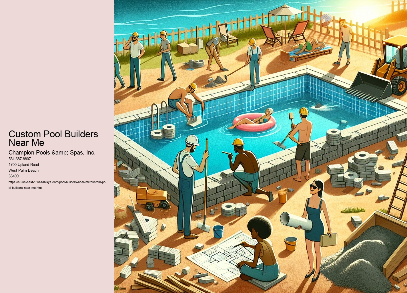 Custom Pool Builders Near Me