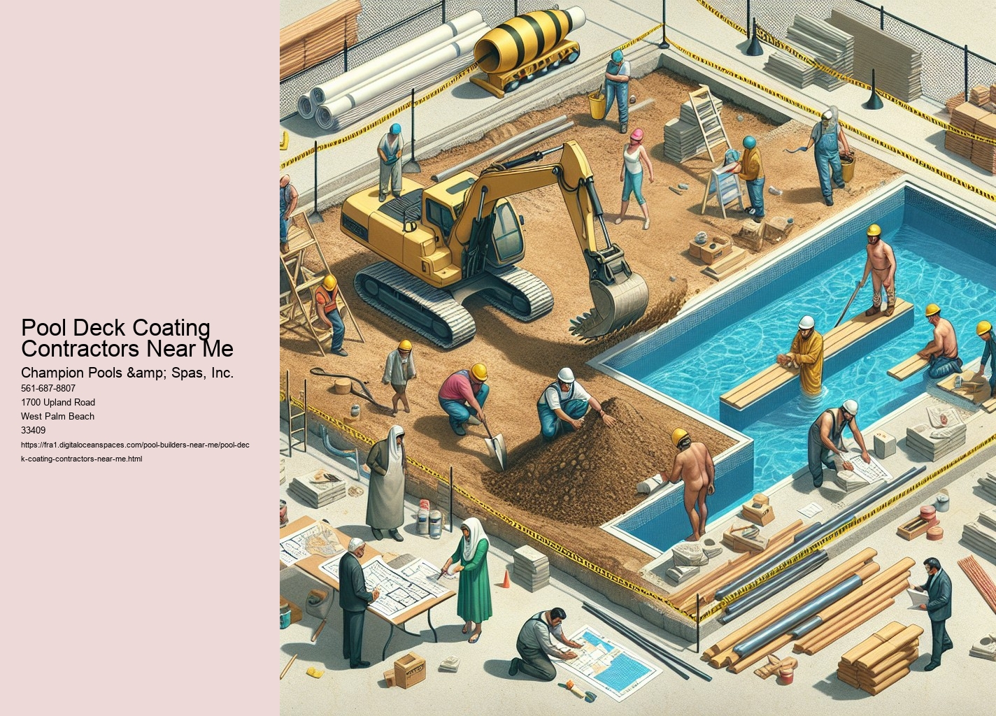 Pool Deck Coating Contractors Near Me