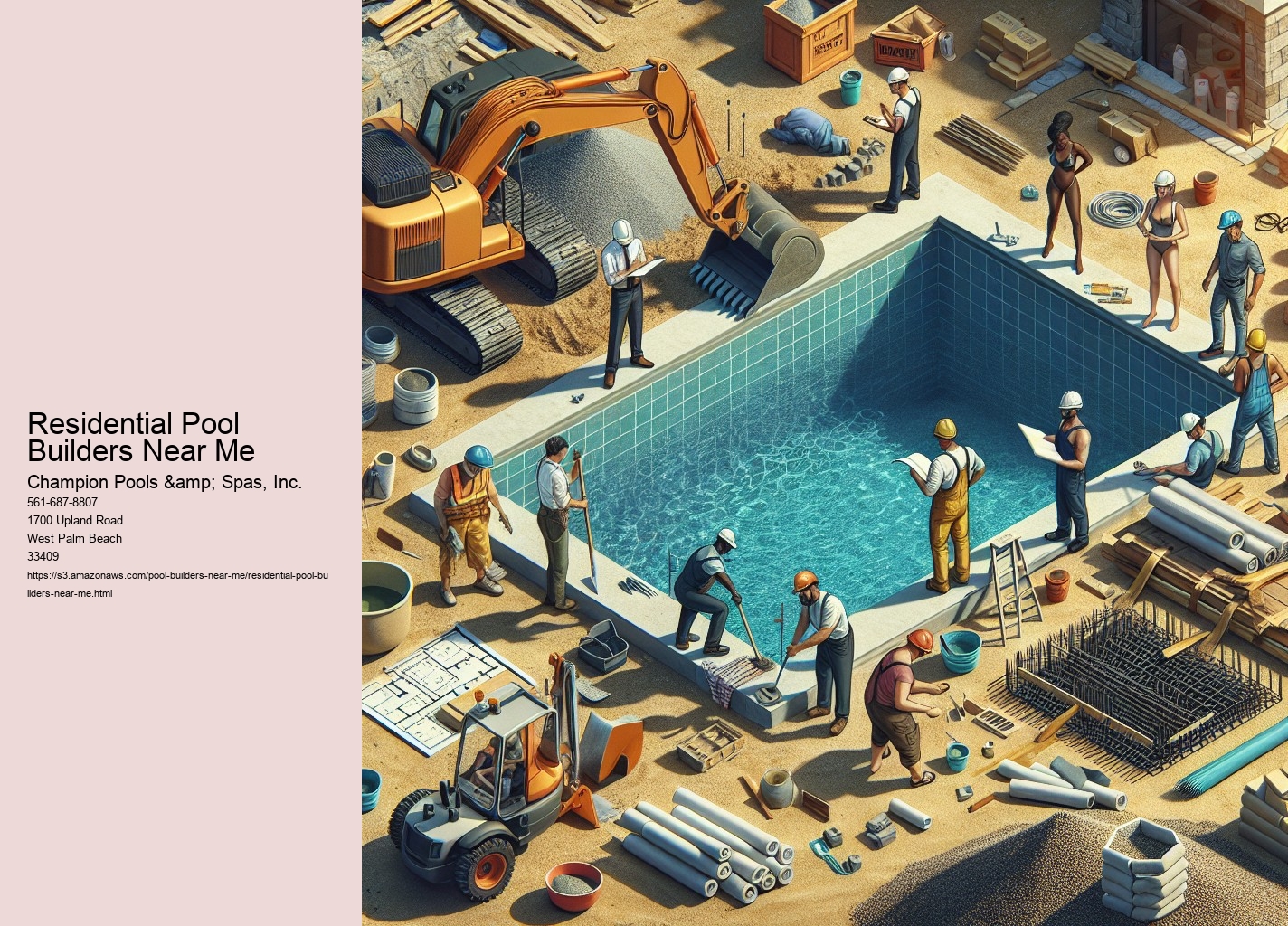 Residential Pool Builders