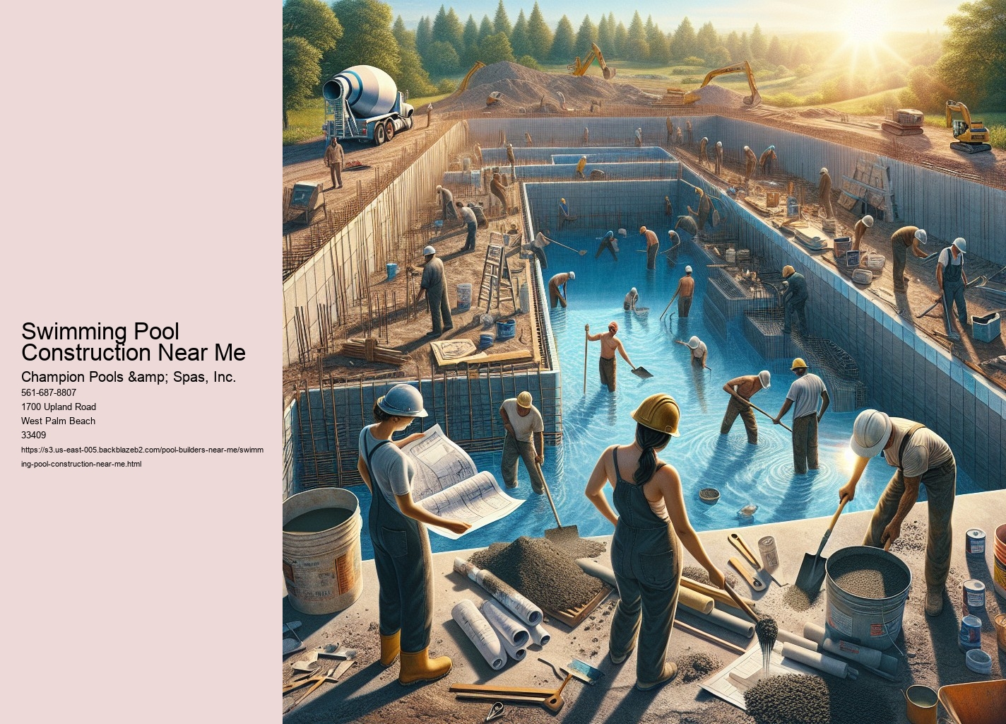 Swimming Pool Construction Near Me