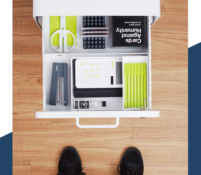 Take a peek inside our drawers! Poppin