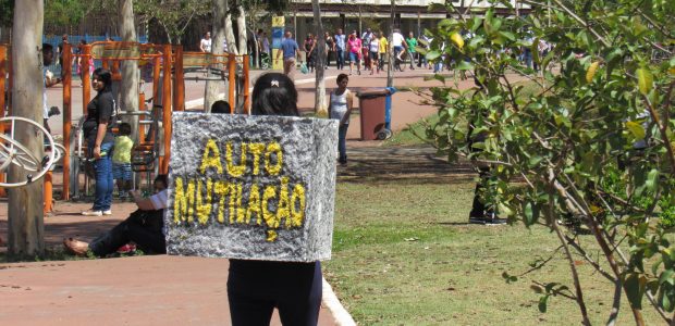 Em São Paulo, ação mostrou o peso que problemas trazem à juventude