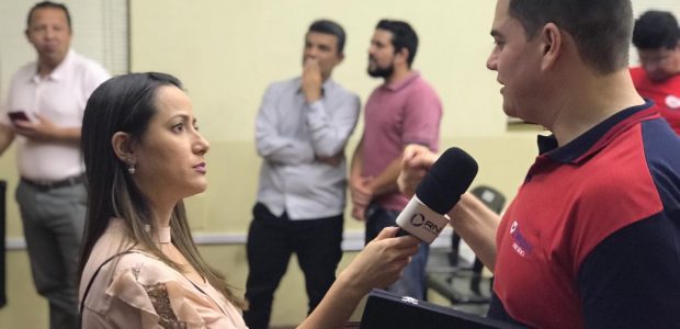 Bispo Eduardo dá entrevista para a Record News local