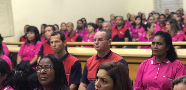 120 voluntários acompanharam a solenidade