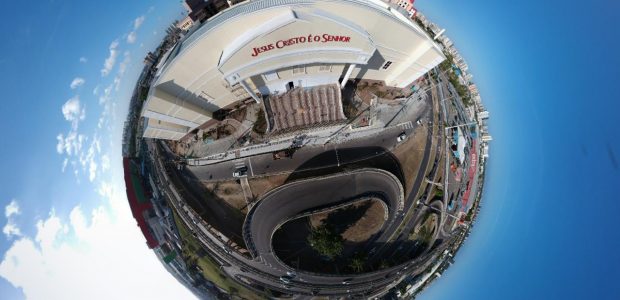 A nova Catedral está localizada na zona sul da capital, em Aracaju
