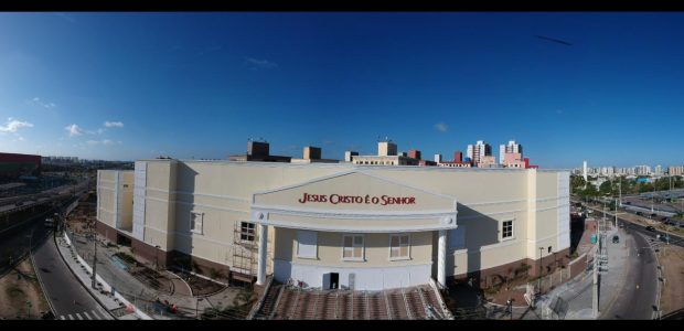 Catedral de Sergipe: visão panorâmica do novo templo