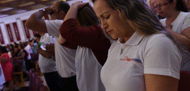 Grupo da Saúde: também realizaram mais de 18 mil batismos no próprio leito
