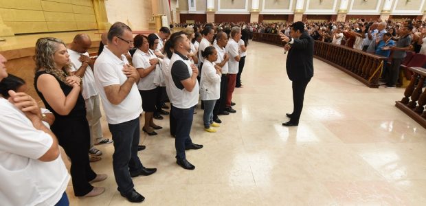 Grupo da Saúde: eles realizam reuniões em capelas e doações de sangue