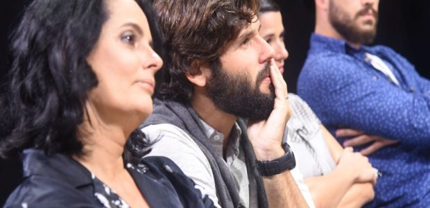 Atores da novela Jesus participam de Talk Show