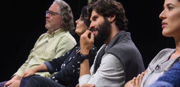 Atores da novela Jesus participam de Talk Show