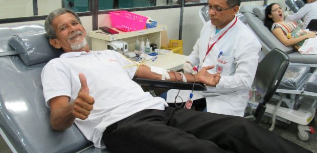 Doação no Hemocentro em Belém do Pará