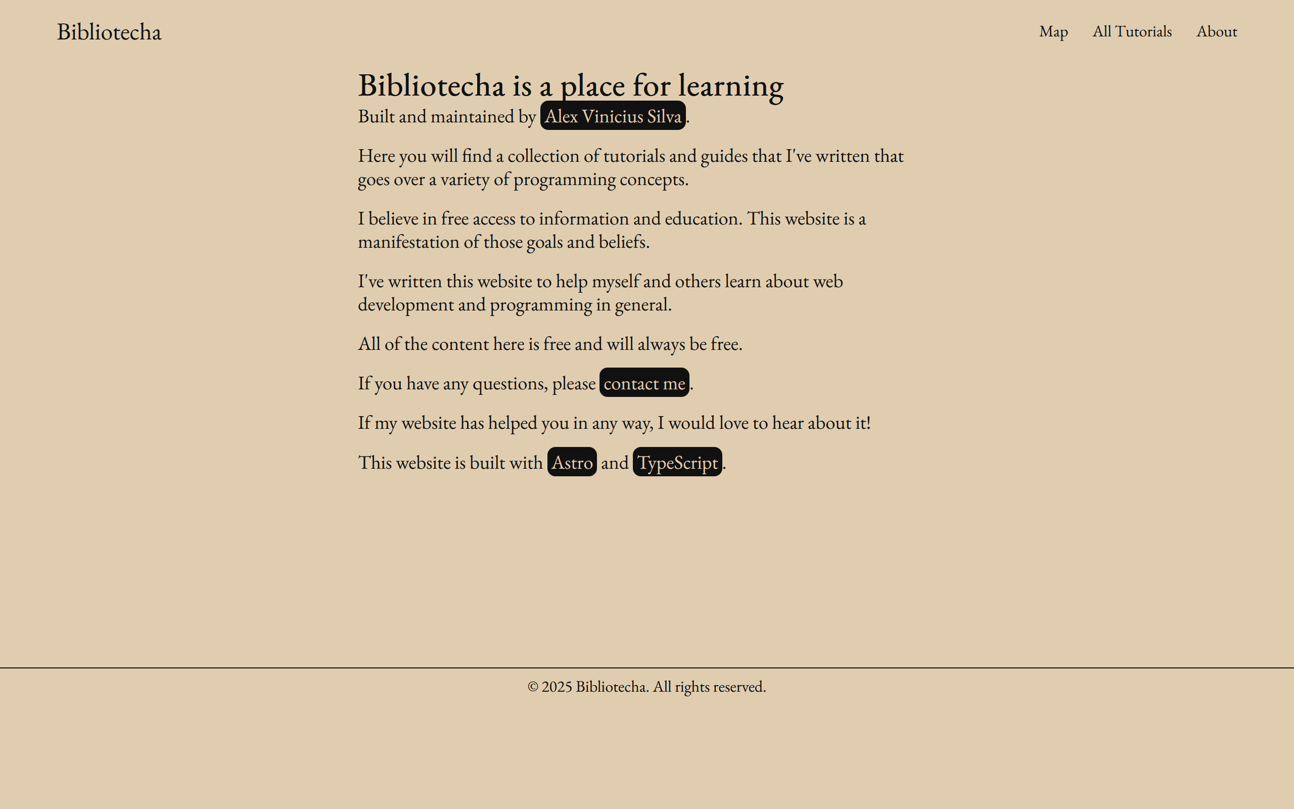 Bibliotecha's foundational manifesto