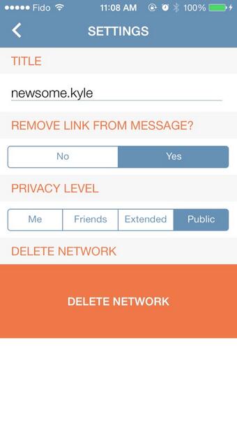 Facebook privacy settings