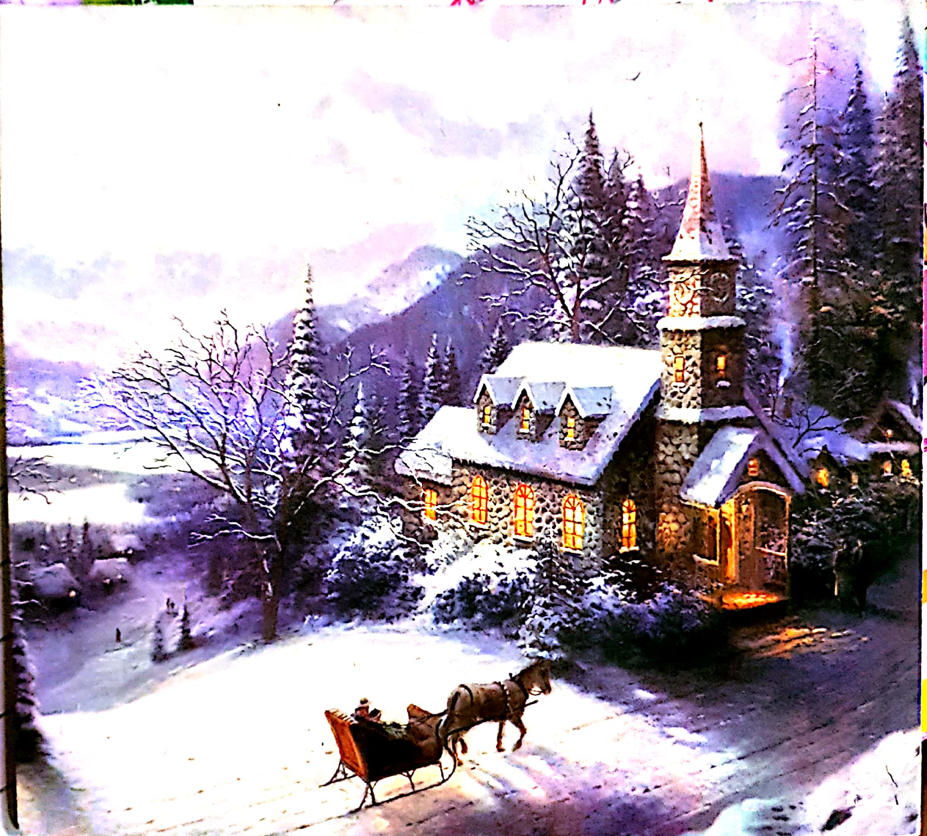 Новогодние пей. Новогодний пейзаж рисунки. Новогодние пей. Новогодние пей. Новогодний пейзаж.