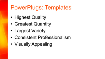 PowerPoint Template - Print Slide