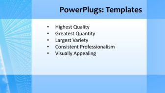 PowerPoint Template - Print Slide