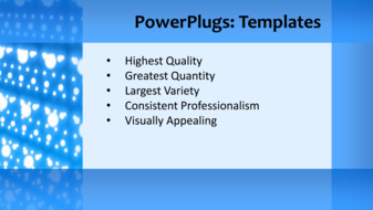 PowerPoint Template - Print Slide