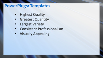 PowerPoint Template - Print Slide