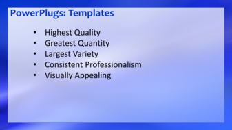 PowerPoint Template - Print Slide