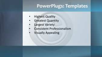 PowerPoint Template - Print Slide