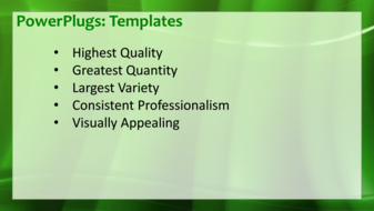 PowerPoint Template - Print Slide