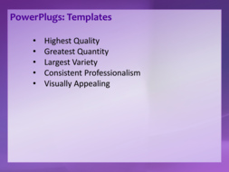 PowerPoint Template - Print Slide