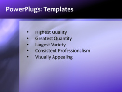 PowerPoint Template - Print Slide