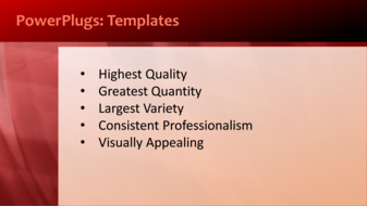 PowerPoint Template - Print Slide