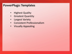 PowerPoint Template - Print Slide