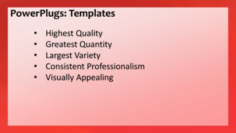 PowerPoint Template - Print Slide
