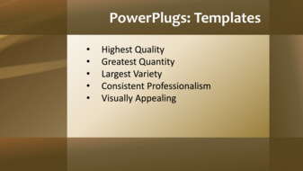 PowerPoint Template - Print Slide